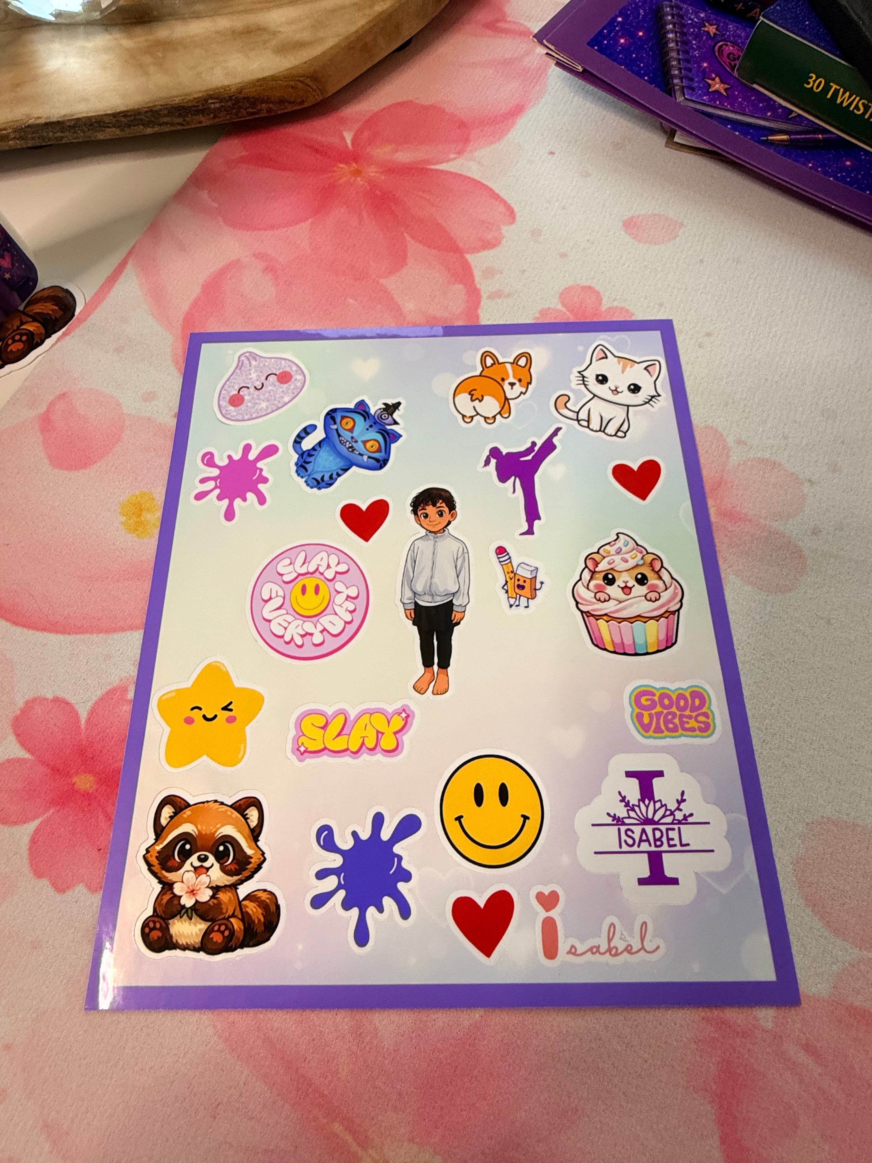 Custom Sticker Sheet